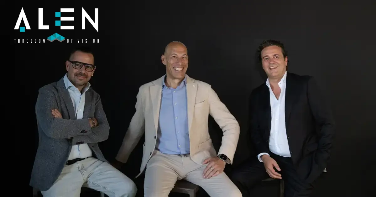 I tre soci fondatori del network ALEN